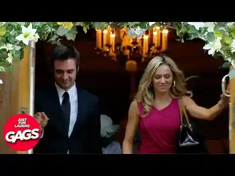 They Got Married For A Dare | Just For Laughs Gags