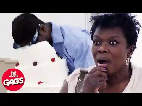 Wedding Cake Fail | Just For Laughs Gags