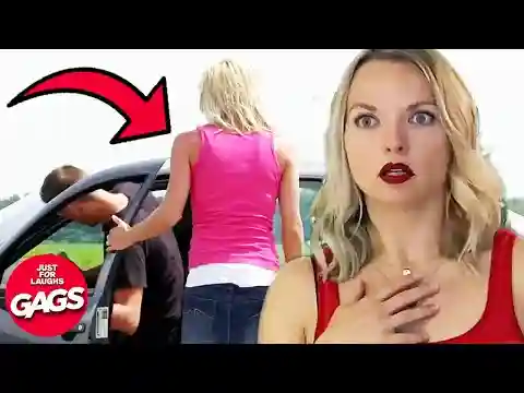 Boyfriend Gets Caught With His Ex Girlfriend | Just For Laughs Gags