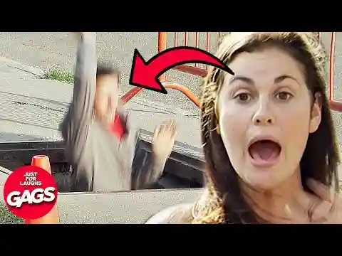 Ex Boyfriend Gets Pushed | Just For Laughs Gags