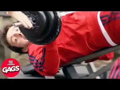 Top 10 Gym Pranks | Just For Laughs Gags