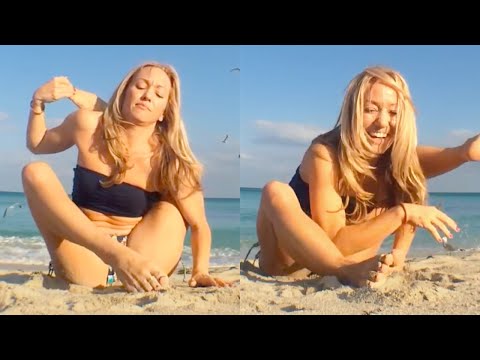 GIRL FACE PLANTS In The SAND | FUNNY FAILS