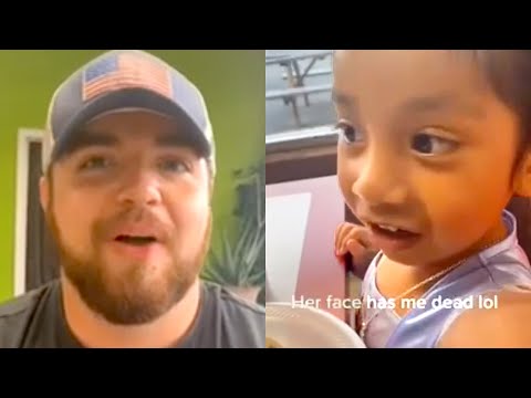 HER FIRST TIME SEEING A WHITE BOY EAT A TACO 😂 | FUNNY VIDEOS