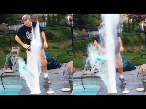 Water SHOOTS UP In His FACE! | WATER FAILS